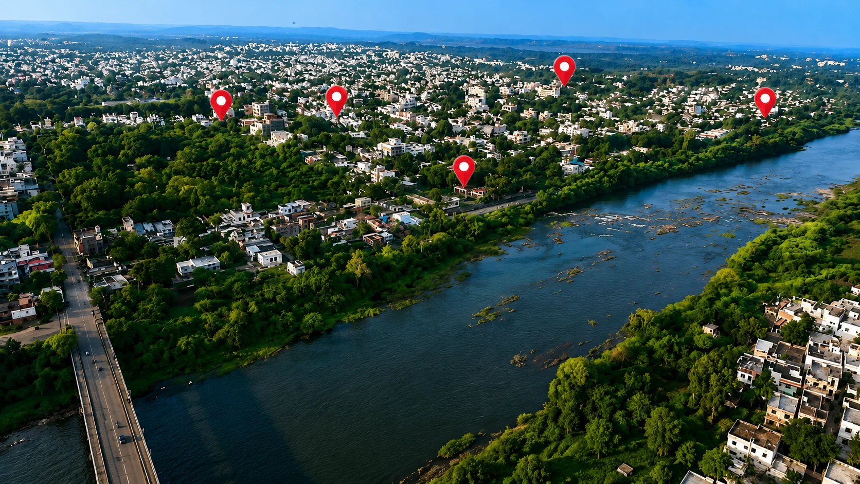 Cities served across North Maharashtra